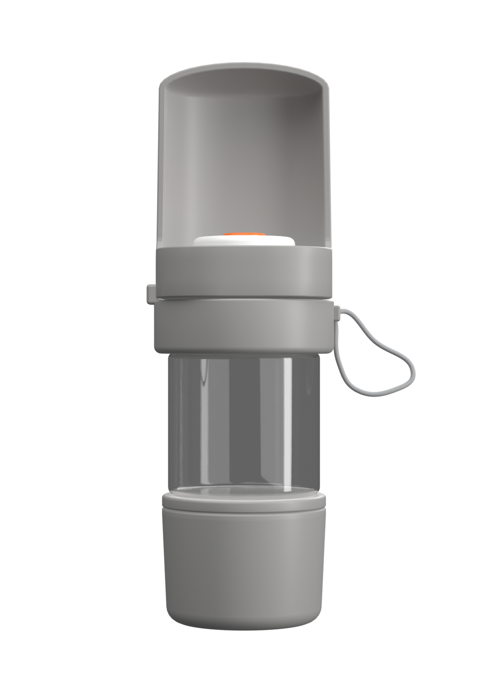 Woofly bottle, grey